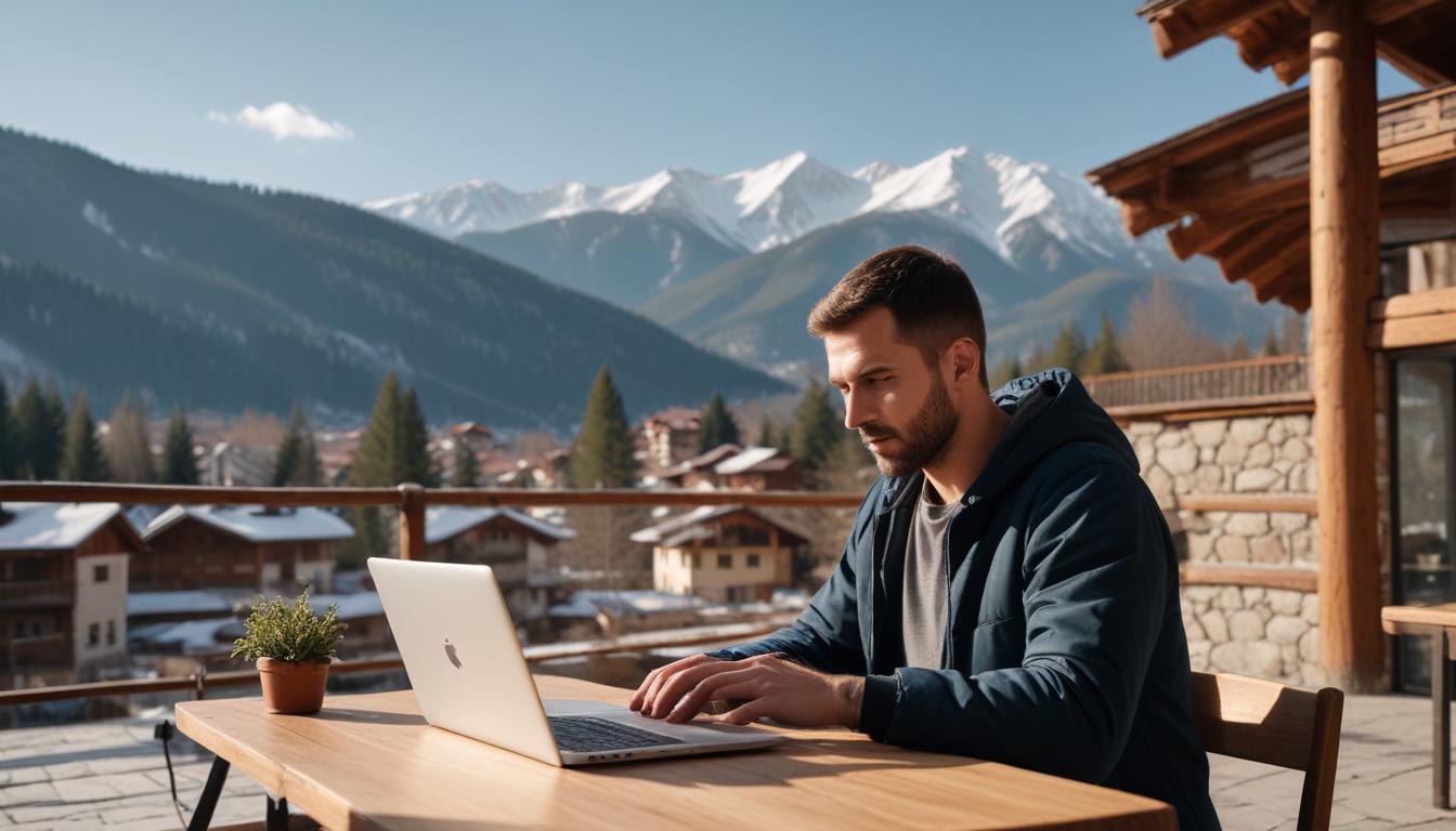 Bansko, la station de ski bulgare qui attire les nomades digitaux