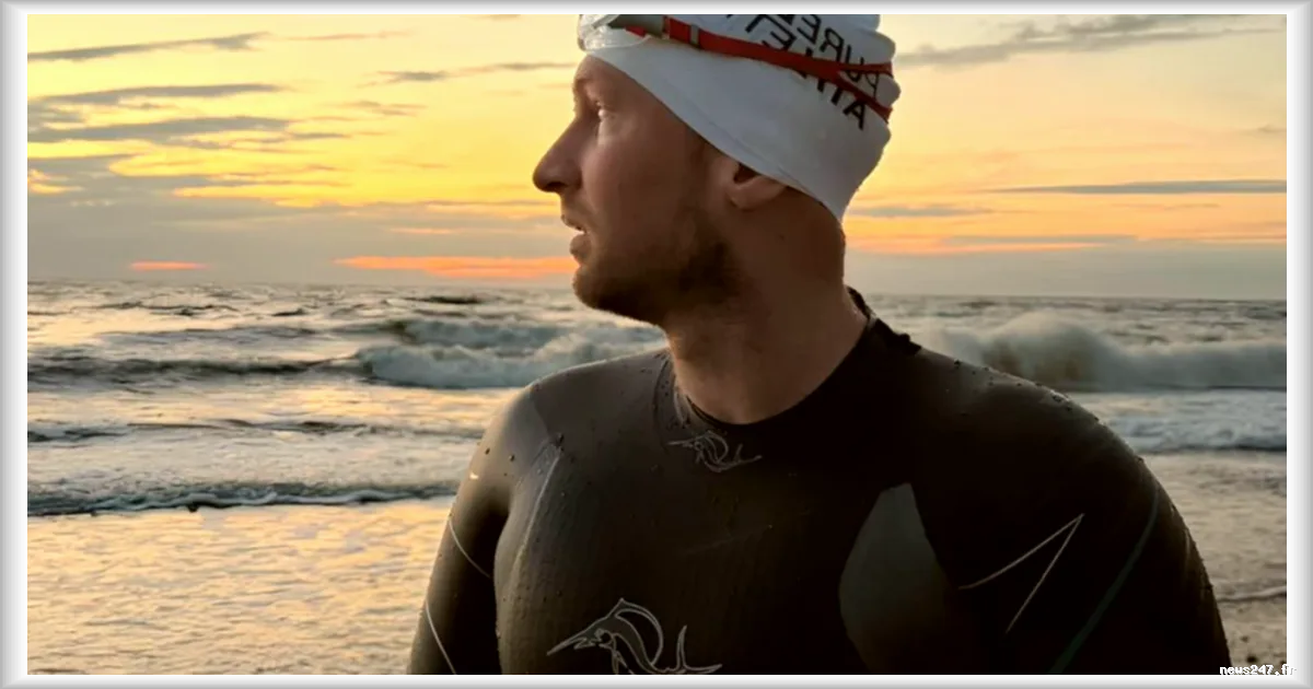 Bartlomiej Kubkowski, le nageur polonais qui a vaincu la mer Baltique en 55 heures