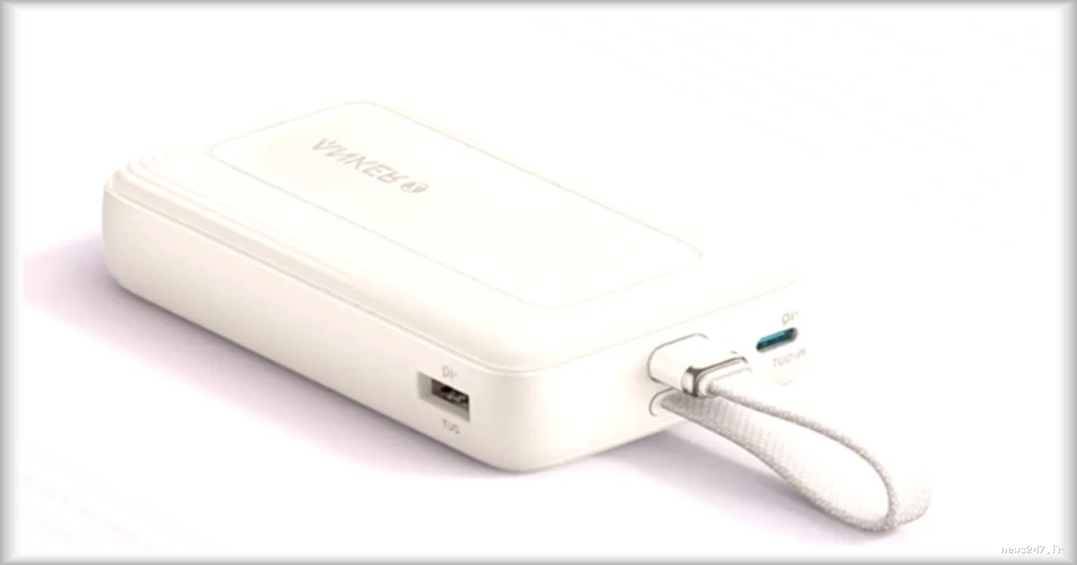 Batterie externe Anker 10 000 mAh en promo sur Amazon