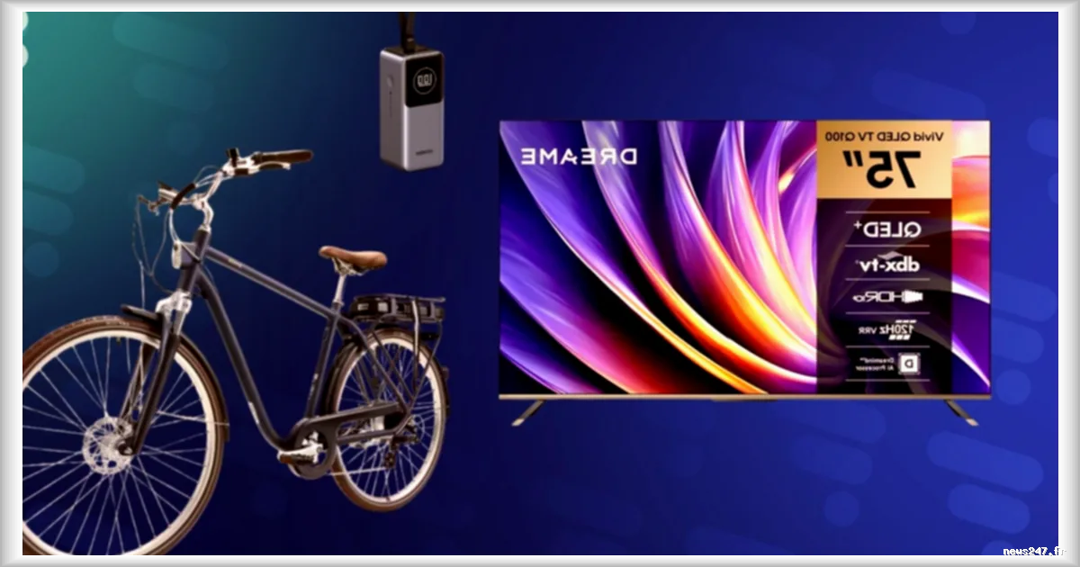 Batterie Ugreen, TV Dreame et vélo électrique Decathlon : les 3 bons plans tech et mobilité à ne pas manquer aujourd'hui