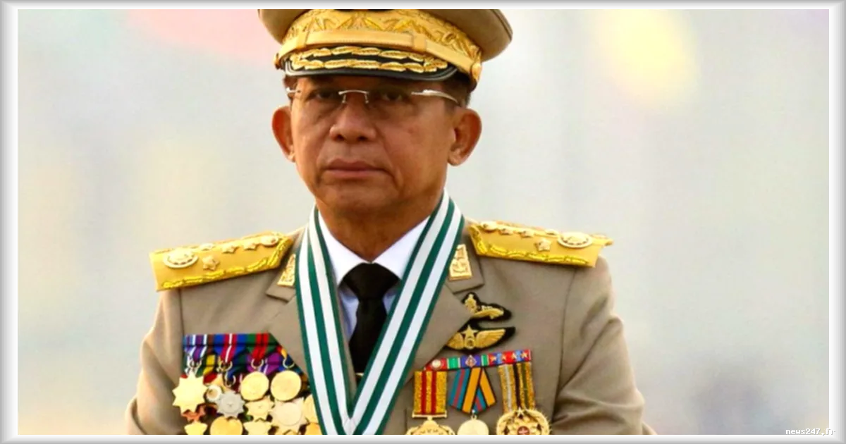 Birmanie : Min Aung Hlaing, chef de la junte militaire, élu président par le Parlement