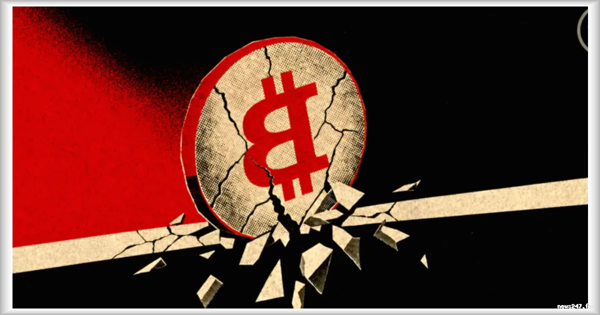Bitcoin : un support majeur cassé pour la première fois depuis 2022