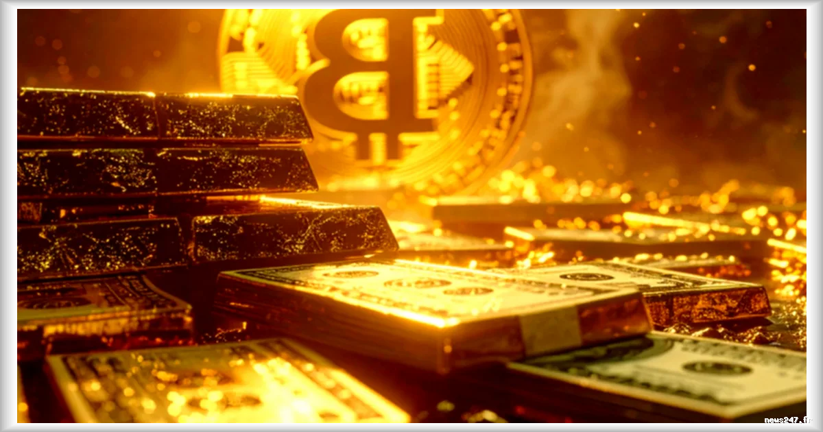 Bitcoin vs Or : le métal précieux enregistre sa pire phase baissière depuis 1920