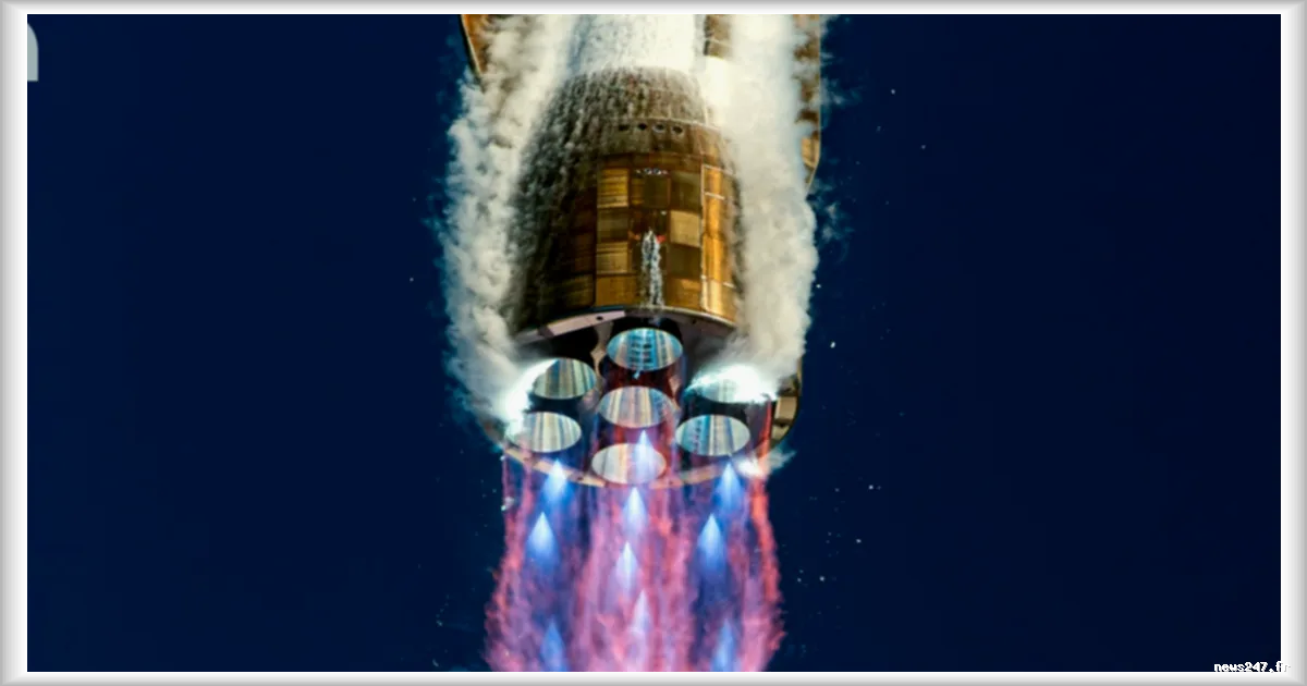 Blue Origin s'apprete a reutiliser le premier etage de la fusée New Glenn pour la première fois