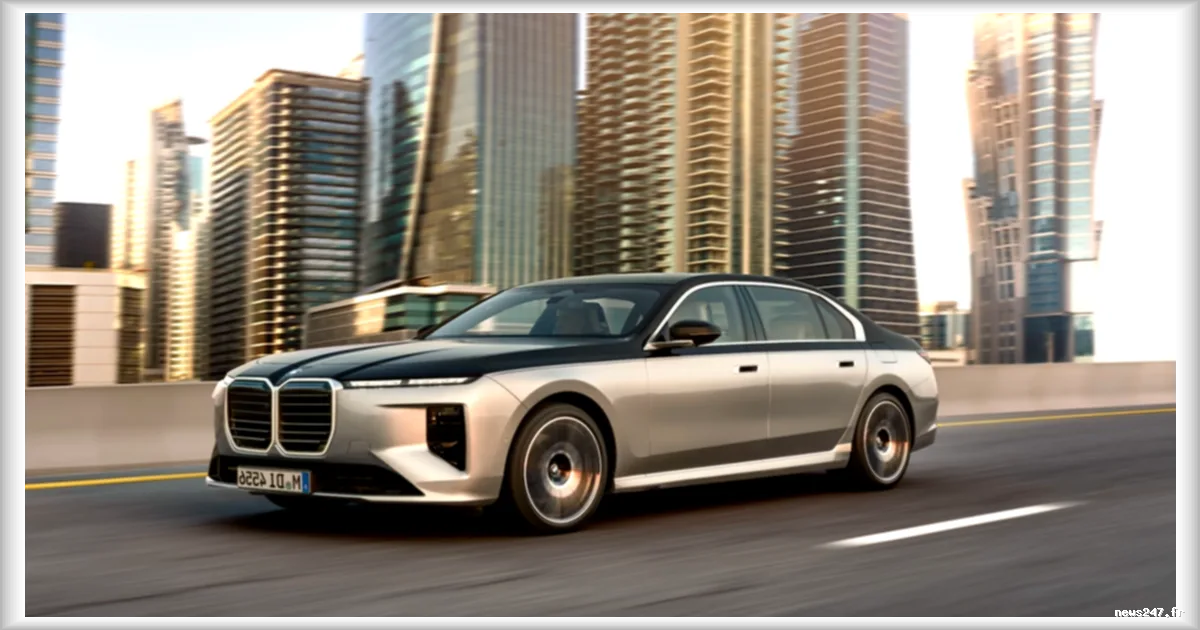 BMW devoile la nouvelle i7 avec une autonomie de 720 km