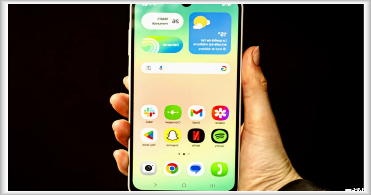 Boulanger propose une réduction de 30% sur le Samsung Galaxy A26 et offre une powerbank en bonus