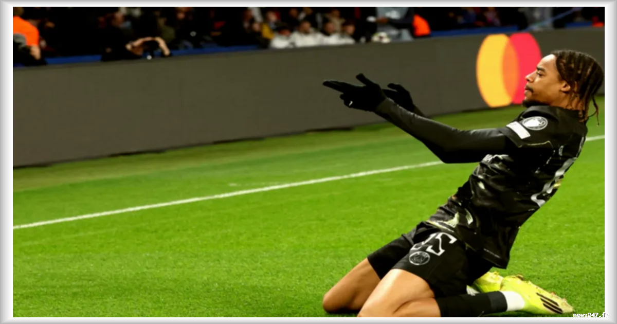 Bradley Barcola marque l'histoire du PSG en Ligue des champions face à Chelsea