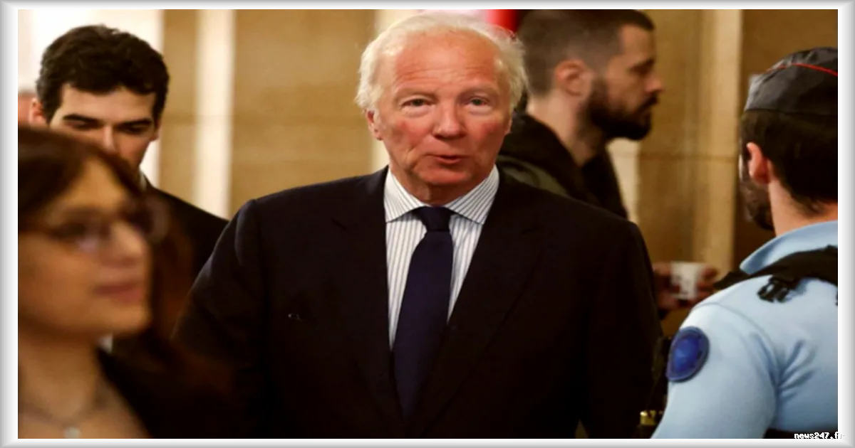 Brice Hortefeux decontenance par la "note Moussa Koussa" lors du procès en appel de l'affaire Sarkozy-Kadhafi