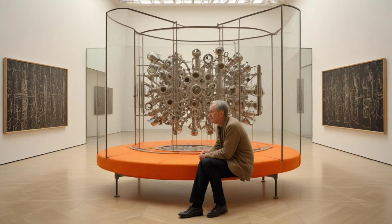 Brion Gysin et sa Dreamachine au coeur de la première rétrospective parisienne au musée d'Art moderne