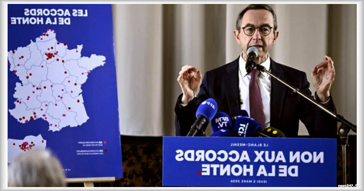 Bruno Retailleau veut incarner l'axe anti-LFI, selon Le Figaro - Politique