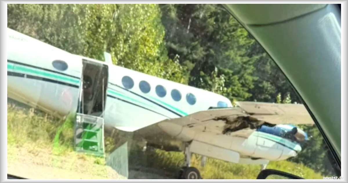 Canada : un avion atterrit en urgence sur une route, une personne morte