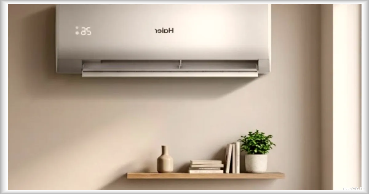 Canicule annoncée : un climatiseur réversible connecté en promotion avant l'arrivée des fortes chaleurs