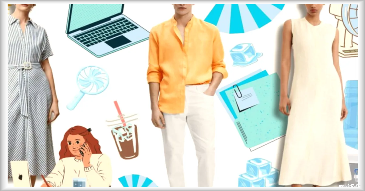 Canicule au bureau : les experts de la mode livrent leurs conseils pour rester professionnel malgré la chaleur