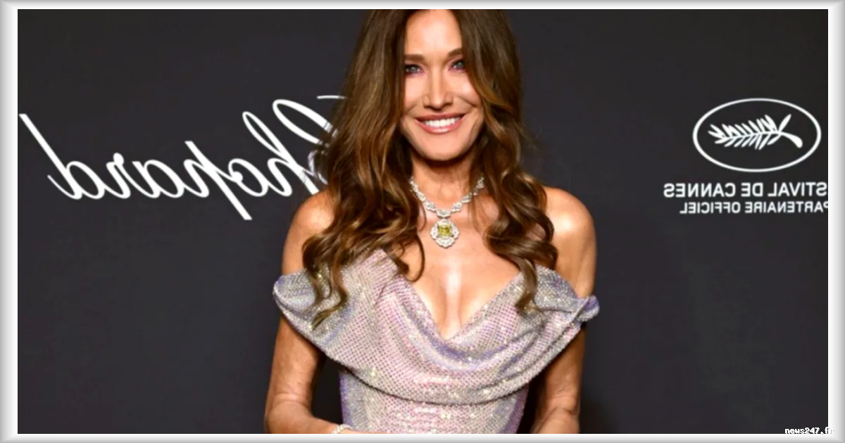 Carla Bruni donne un concert privé à Cannes lors du dîner organisé par Chopard