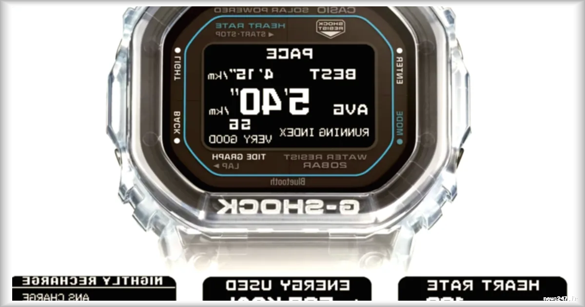 Casio G-Shock x Polar : une montre de surf autonome et polyvalente
