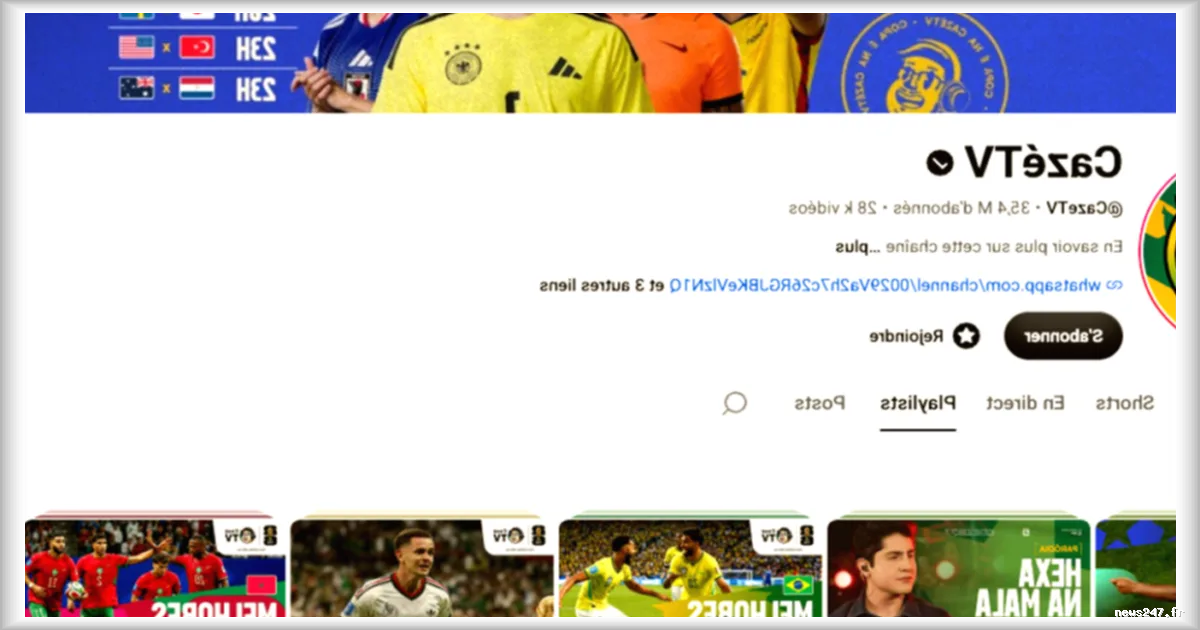CazéTV : comment la chaîne YouTube brésilienne révolutionne la diffusion du Mondial 2026