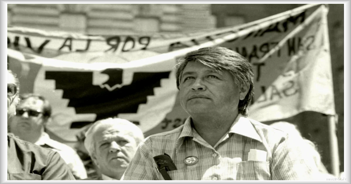 Cesar Chavez, figure emblématique des ouvriers agricoles latinos, accusé de viols
