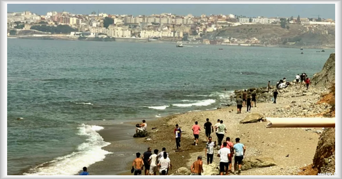 Ceuta, verrou migratoire entre l’Afrique et l’Europe, sous pression face à l’afflux record de migrants
