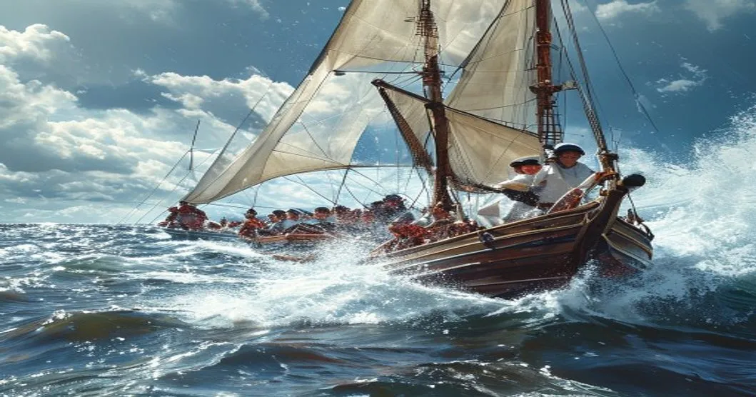 Championnats du monde de voile à Quiberon : seuls les 49er affrontent le vent violent