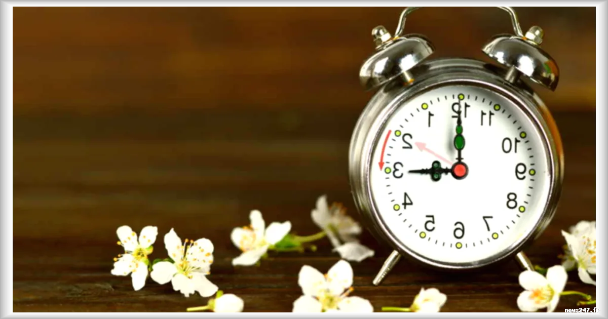 Changement d'heure imminent : êtes-vous prêts ?