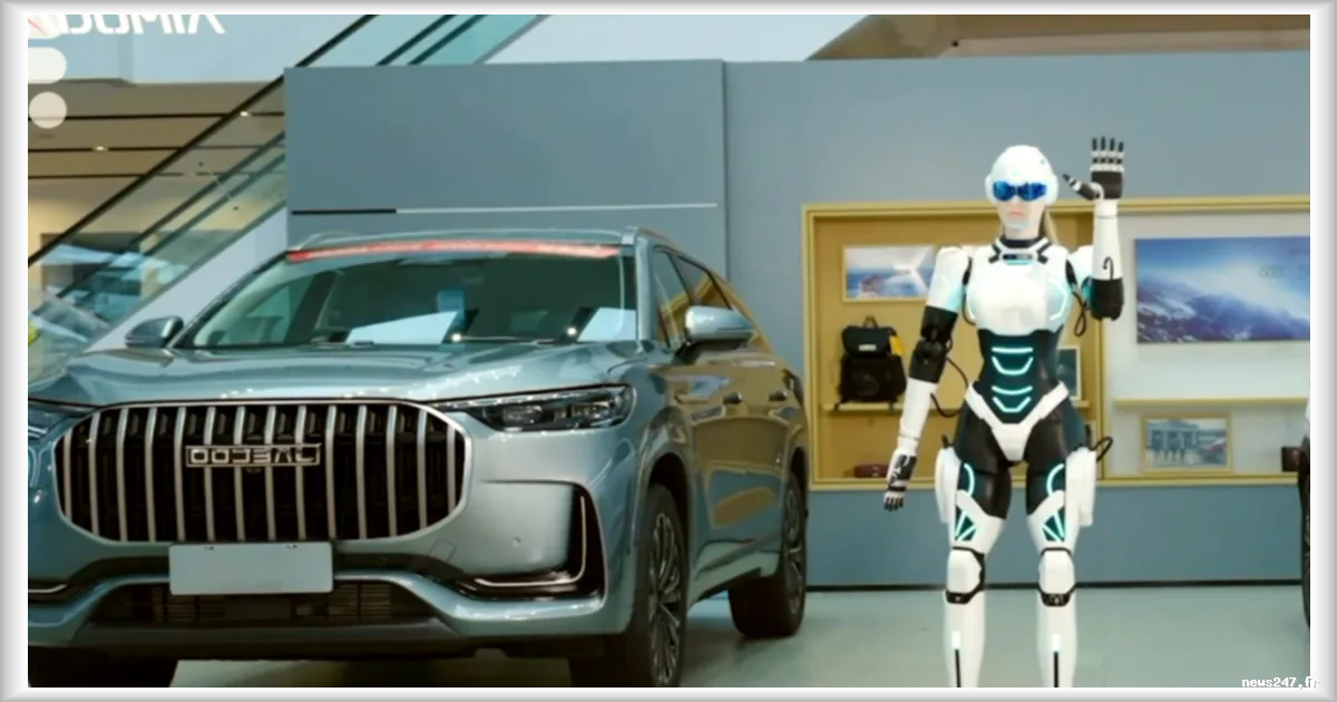 Chery commercialise le robot humanoïde Mornine M1 en ligne