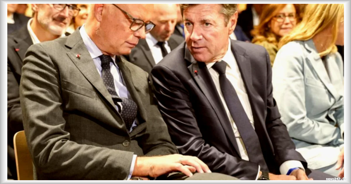 Christian Estrosi, ancien maire de Nice, se cantonne a un rôle moindre dans Horizons