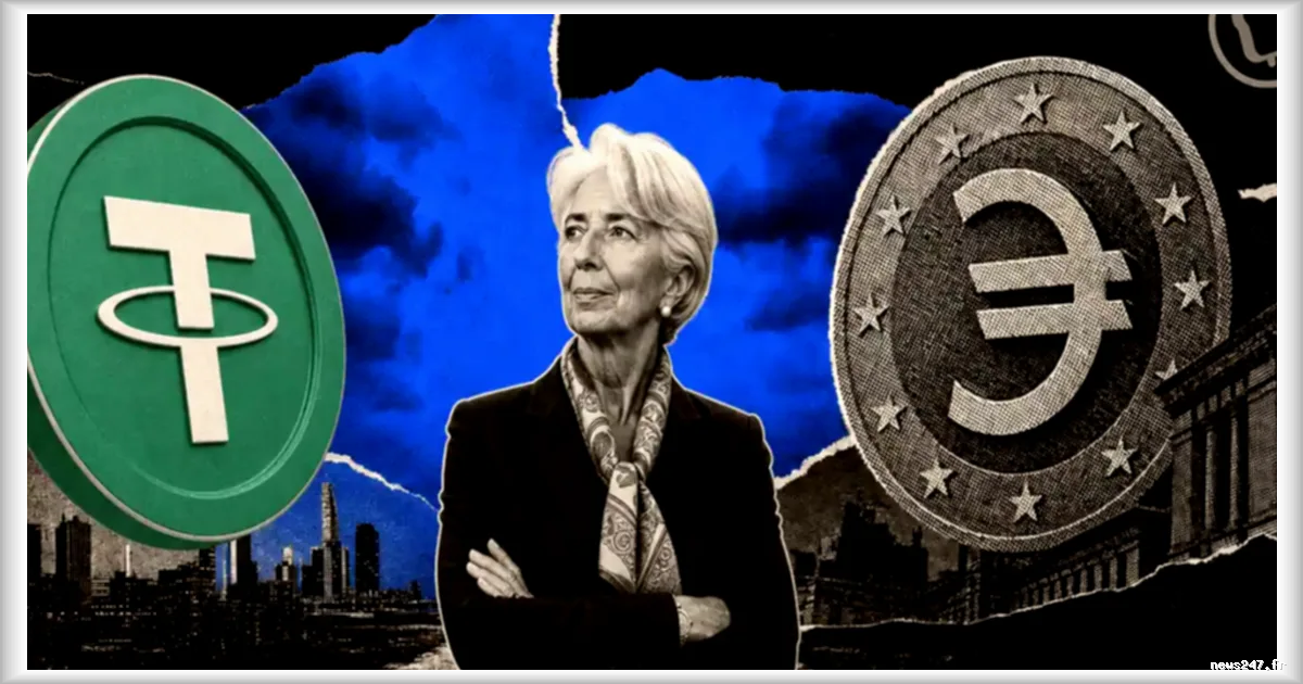 Christine Lagarde critique les stablecoins en euros : la BCE défend sa propre monnaie numérique face au modèle américain