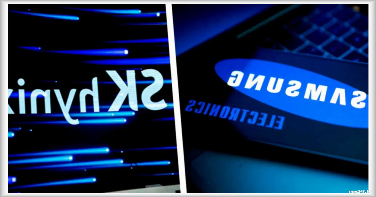 Chute en Bourse des géants coréens de la tech : Samsung et SK Hynix dans la tourmente des semi-conducteurs