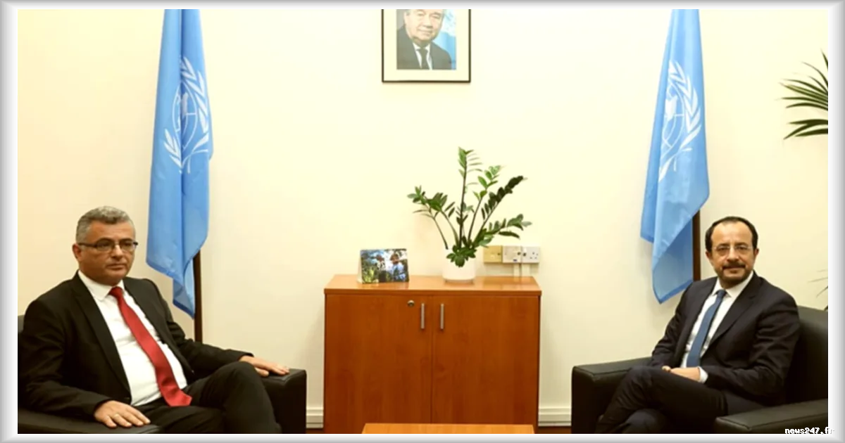 Chypre : Christodoulides et Erhürman relancent le dialogue sous l'égide de l'ONU