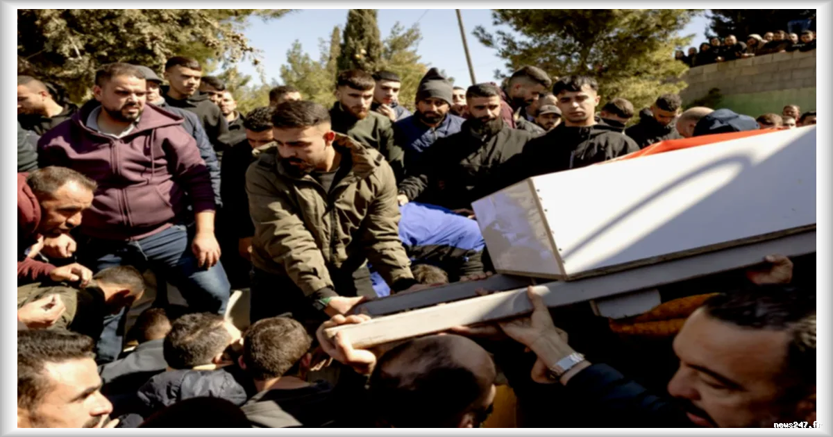 Cisjordanie : Un couple palestinien et leurs deux enfants tués par l'armée israélienne