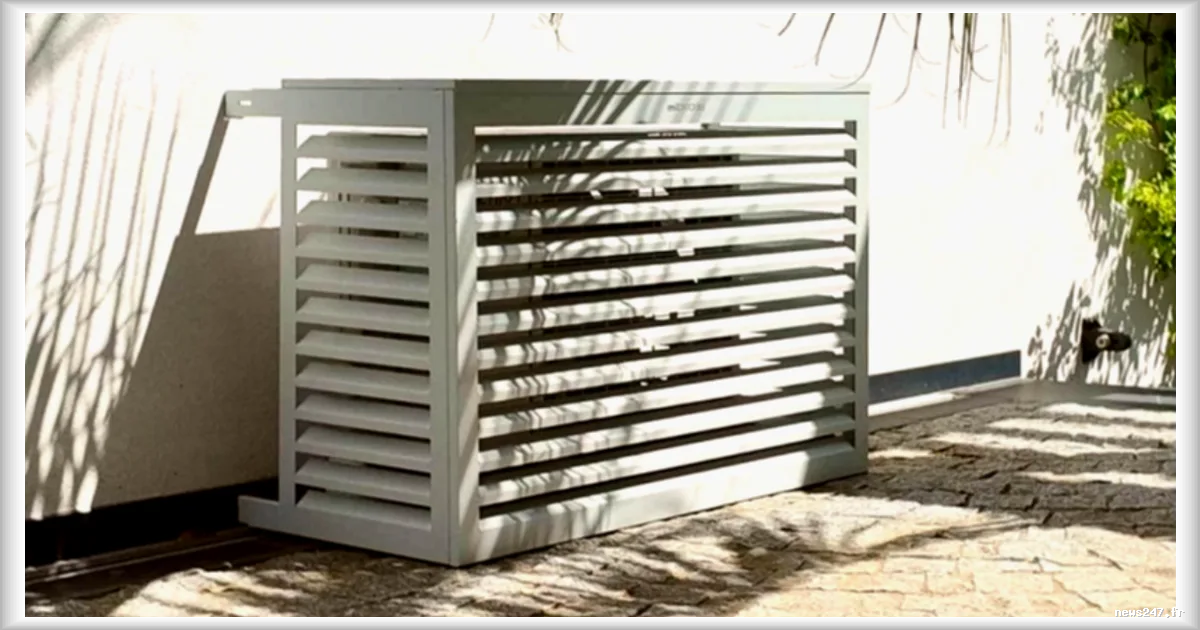 Climatisation du voisin : que dit la loi sur l'installation d'un cache ?