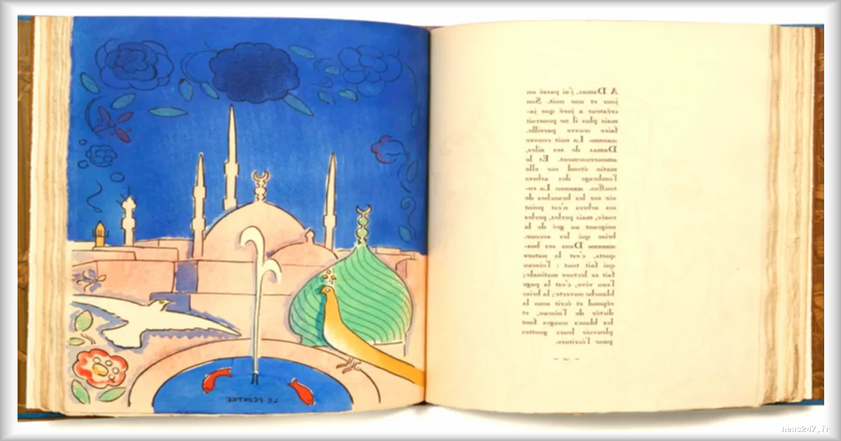 Collection d'éditions rares des Mille et Une Nuits d'Abdelaziz Ghozzi mise aux enchères à Paris