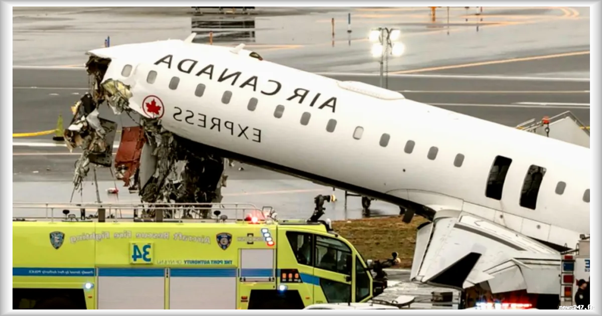 Collision mortelle entre un avion d'Air Canada et un véhicule de secours à l'aéroport de New York : deux pilotes tués