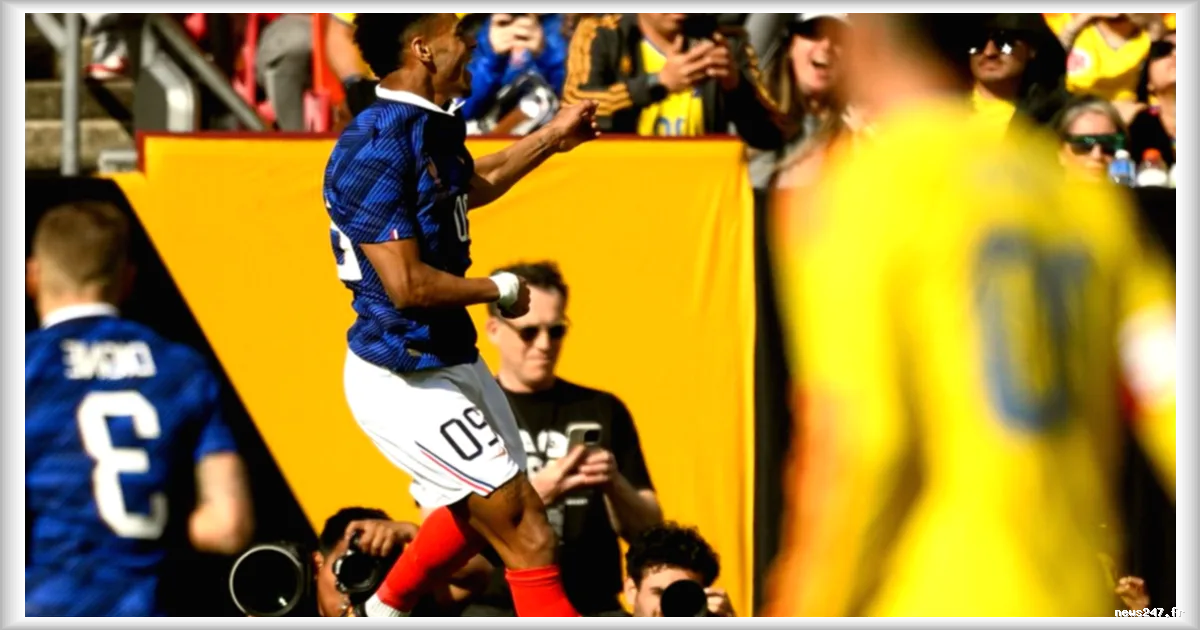 Colombie-France : l'équipe de France masculine de football s'impose avec une large victoire face aux Cafeteros