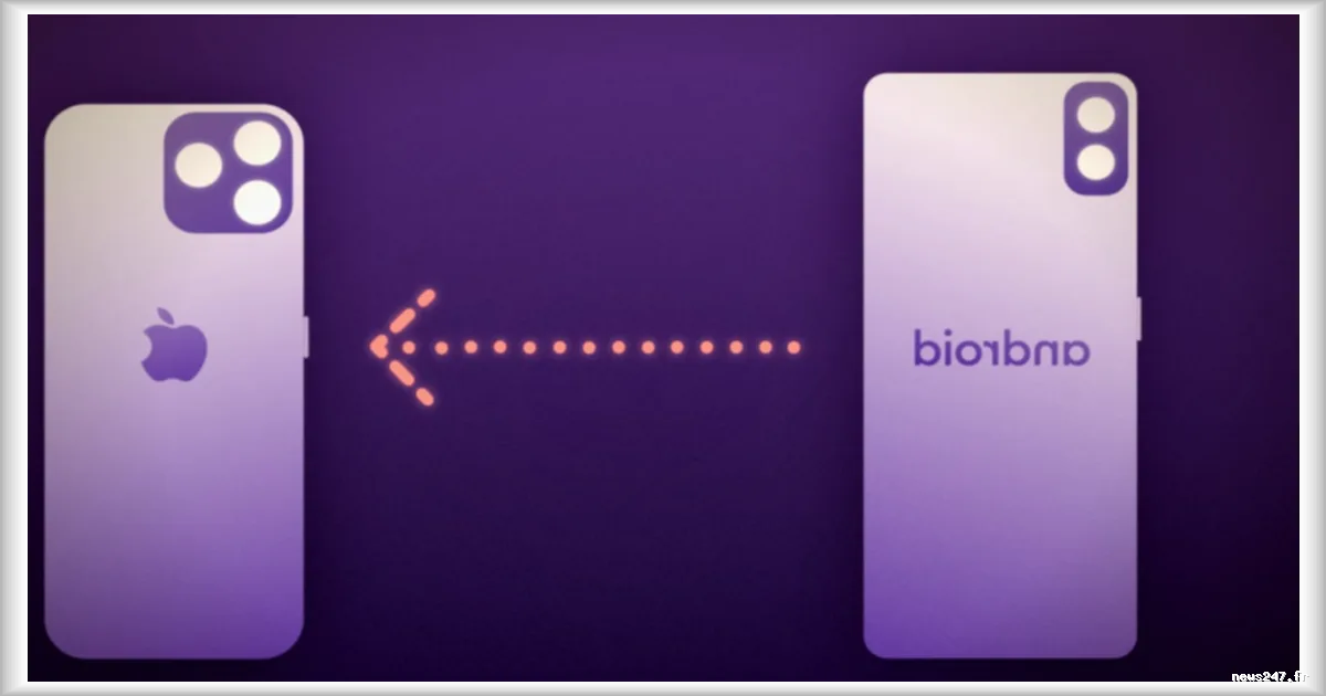 Comment migrer d'Android vers un iPhone : transfert de comptes, photos, contacts et applications