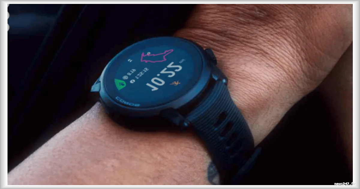 Coros Pace 4 : l'édition Black Crystal en métal pour concurrencer Garmin et Huawei