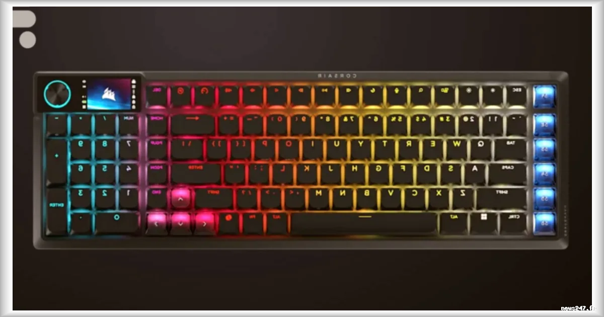Corsair presente le Vanguard Air 99 Wireless, un clavier gaming innovant