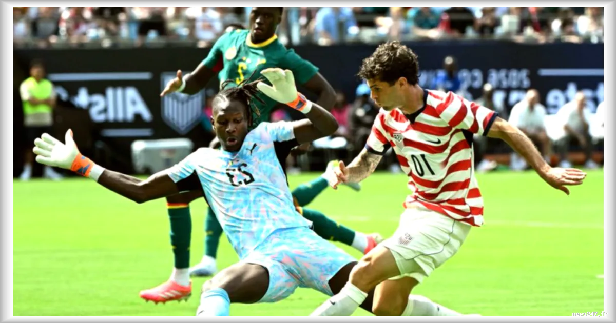 Coupe du monde 2026 : le Sénégal s’incline face aux États-Unis en amical avant le Mondial