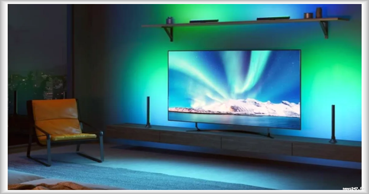Créer un Ambilight maison pour moins de 50 € avec des barres LED