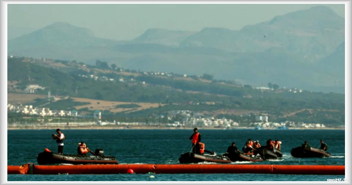 Crise migratoire à Ceuta : l’Espagne installe une barrière flottante pour endiguer les traversées clandestines