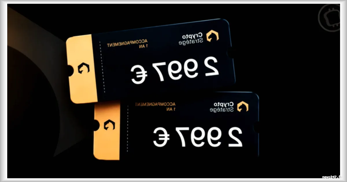 Crypto Stratège offre deux abonnements d’une valeur de 5 994 € : comment participer avant le 6 septembre
