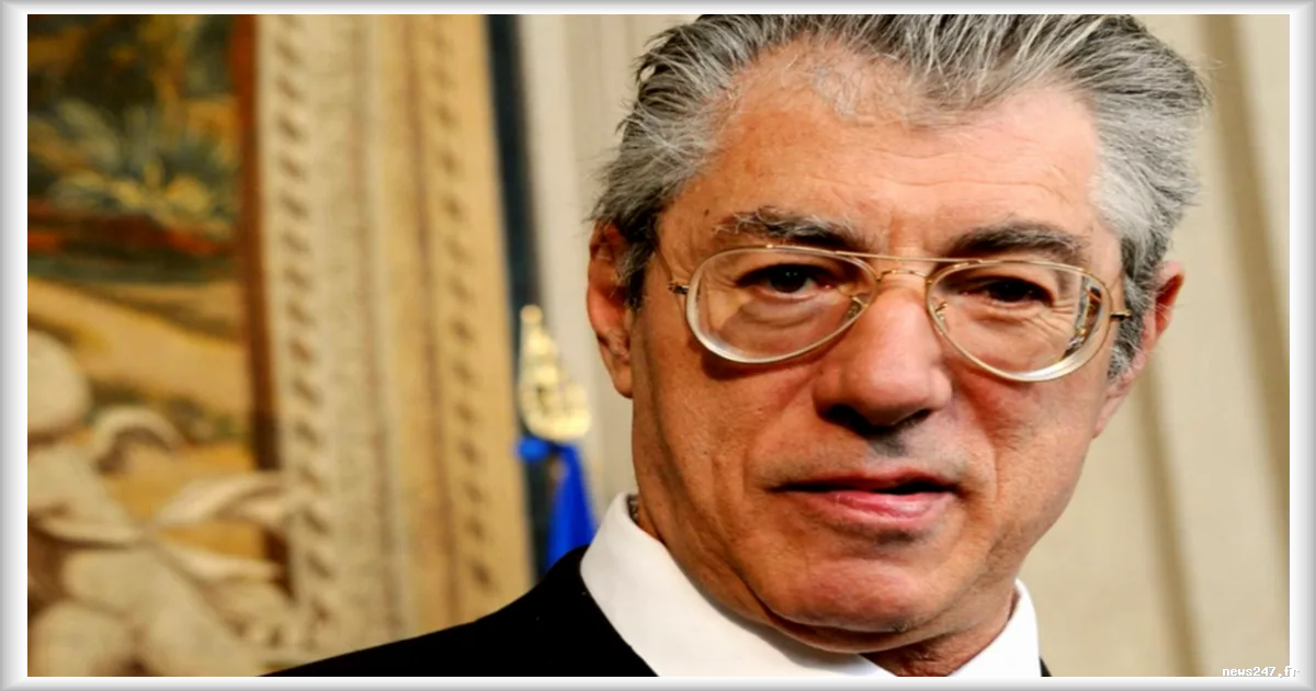 Décès d'Umberto Bossi, figure de la Ligue du Nord et de l'alliance des droites italiennes