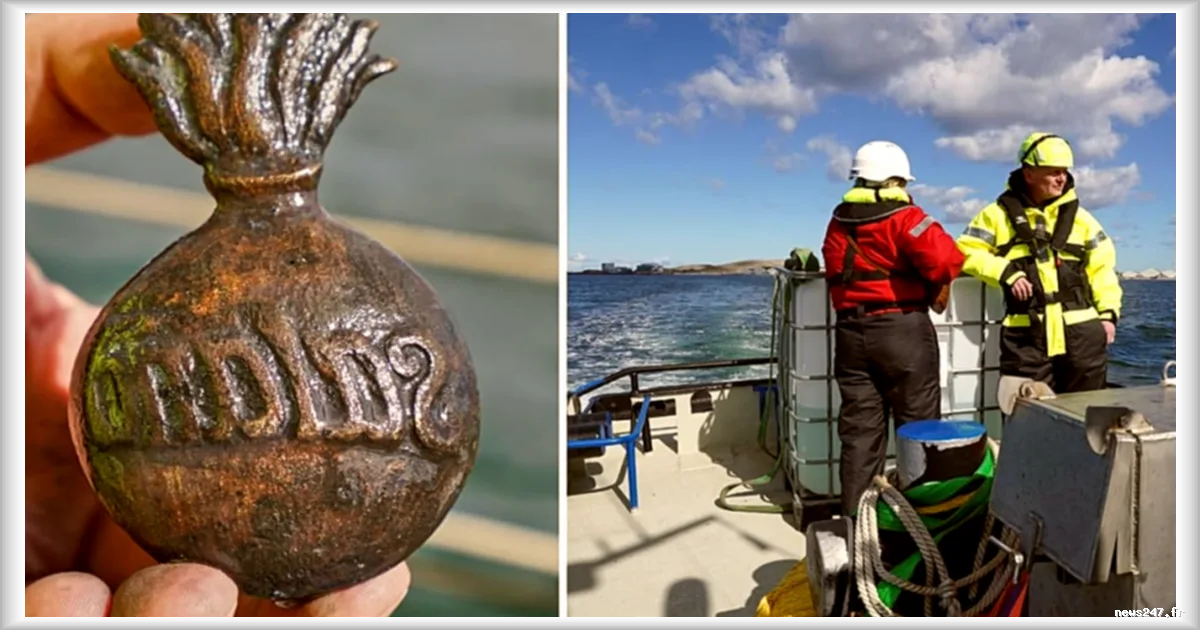 Découverte d'un navire de guerre danois coulé par la flotte de Nelson lors de fouilles marines à Copenhague