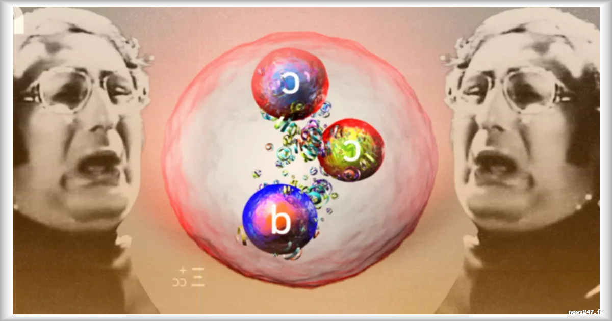 Découverte d'un nouveau baryon au CERN : un cousin lourd et fugace du proton