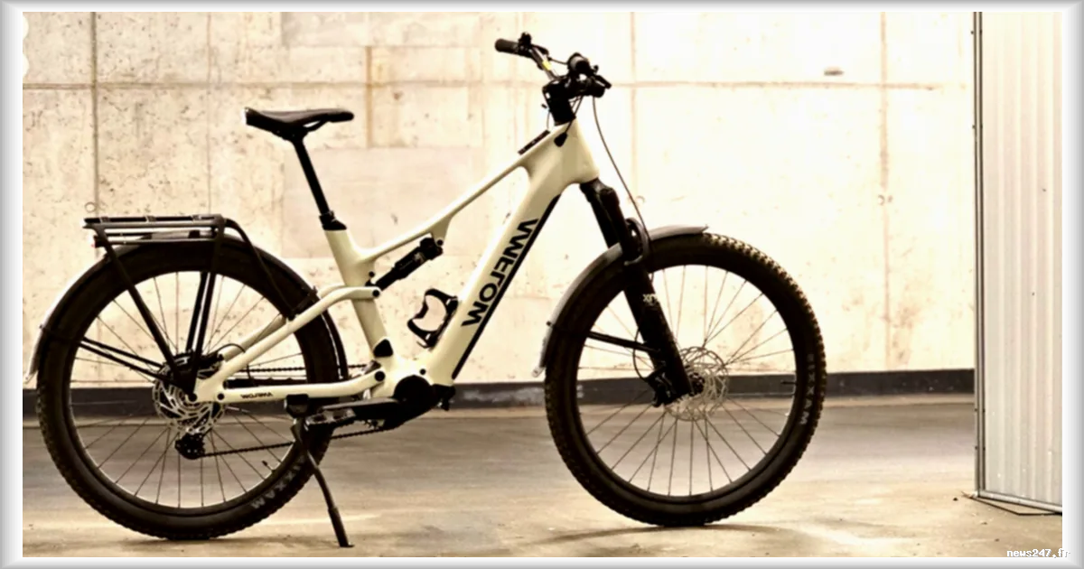 Découvrez le nouveau vélo tout-chemin Amflow avec son moteur Avinox M2 de DJI