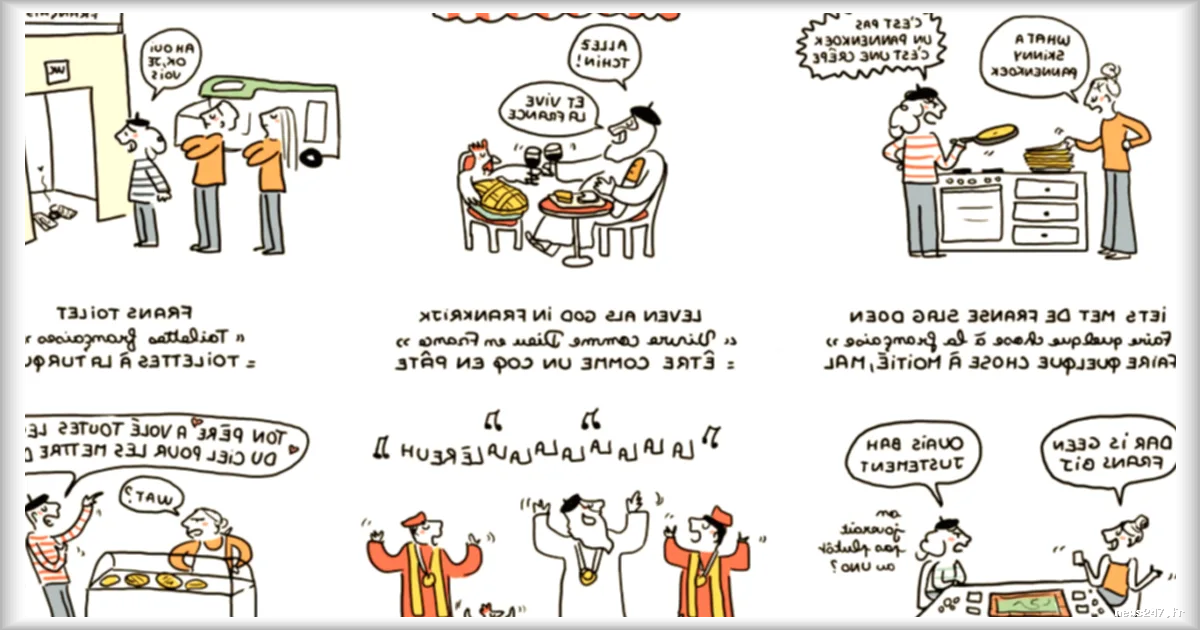 Découvrez les expressions néerlandaises qui ont un lien avec la France