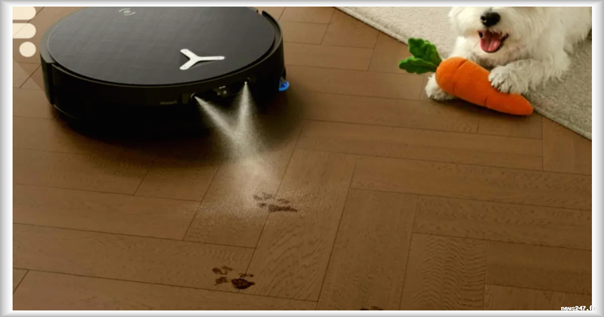 DEEBOT X12 OmniCyclone : ECOVACS repond au defi des taches tenaces avec son nouvel aspirateur robot premium