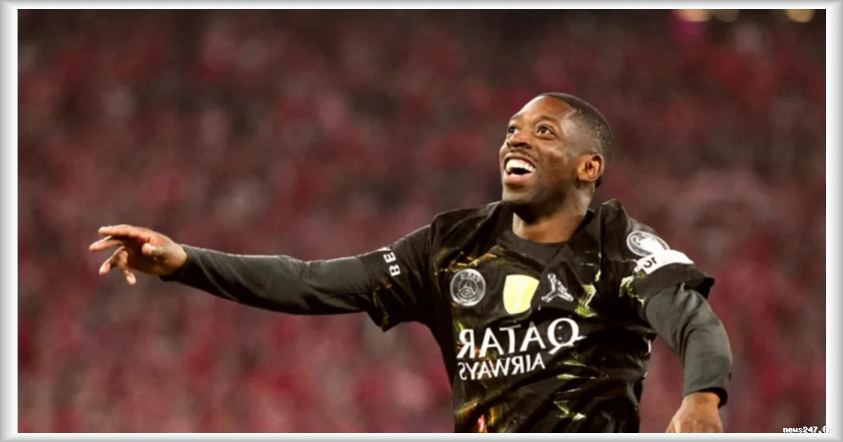 Dembélé répond à ses détracteurs après la finale de Ligue des champions en reprenant une phrase de Gavi
