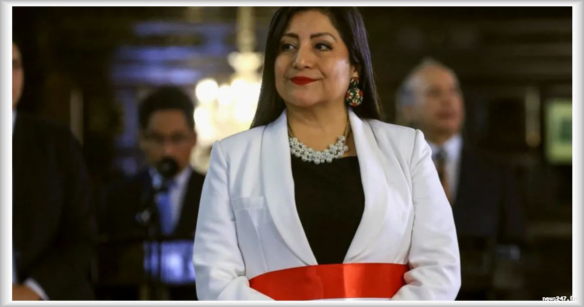 Démission de la première ministre péruvienne Denisse Miralles à moins d'un mois de l'élection présidentielle