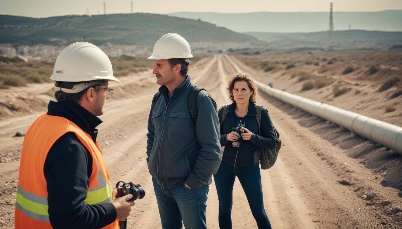 Des activistes enquêtent sur les émissions de méthane près de Marseille